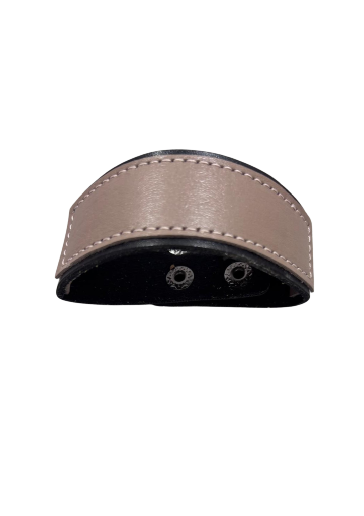 Pulseira Bicolor em couro legítimo e sintético