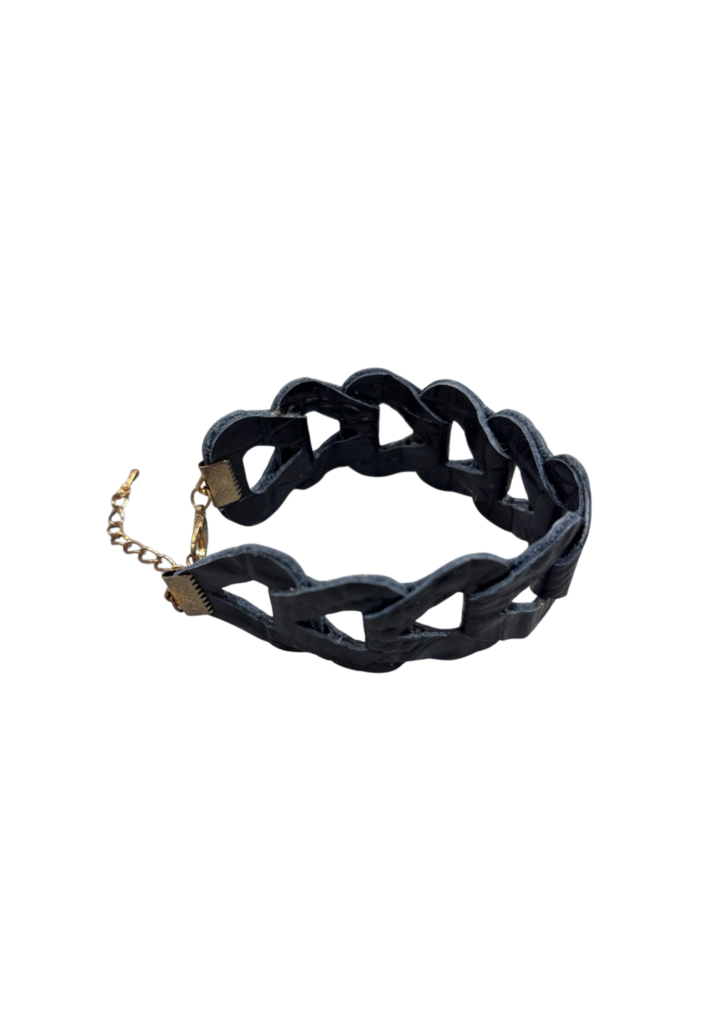 Pulseira Tri em couro legítimo